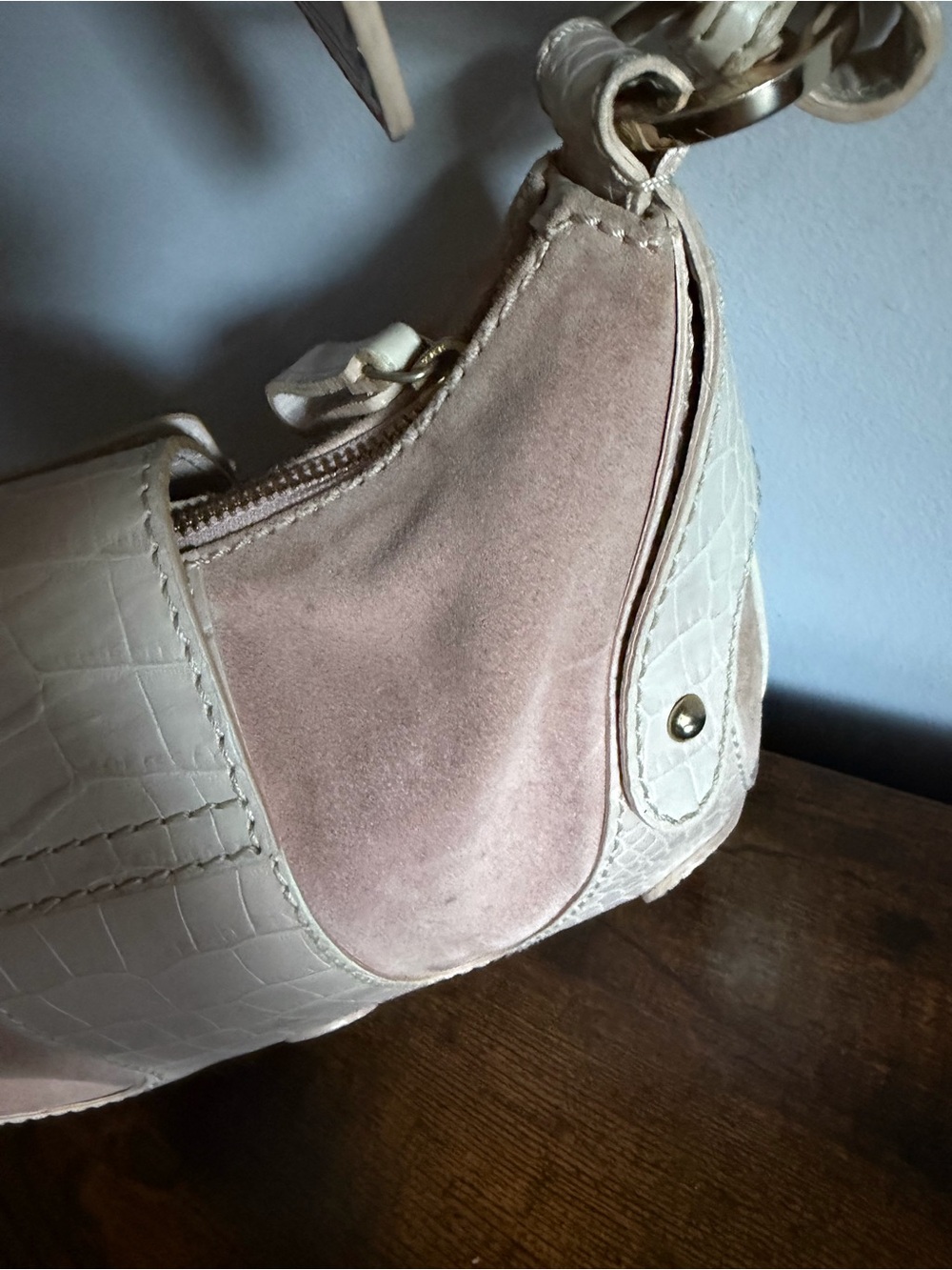 Vintage Valentino Garavani Cream Shoulder Bag – Excellent Condition - Picture 8 of 16